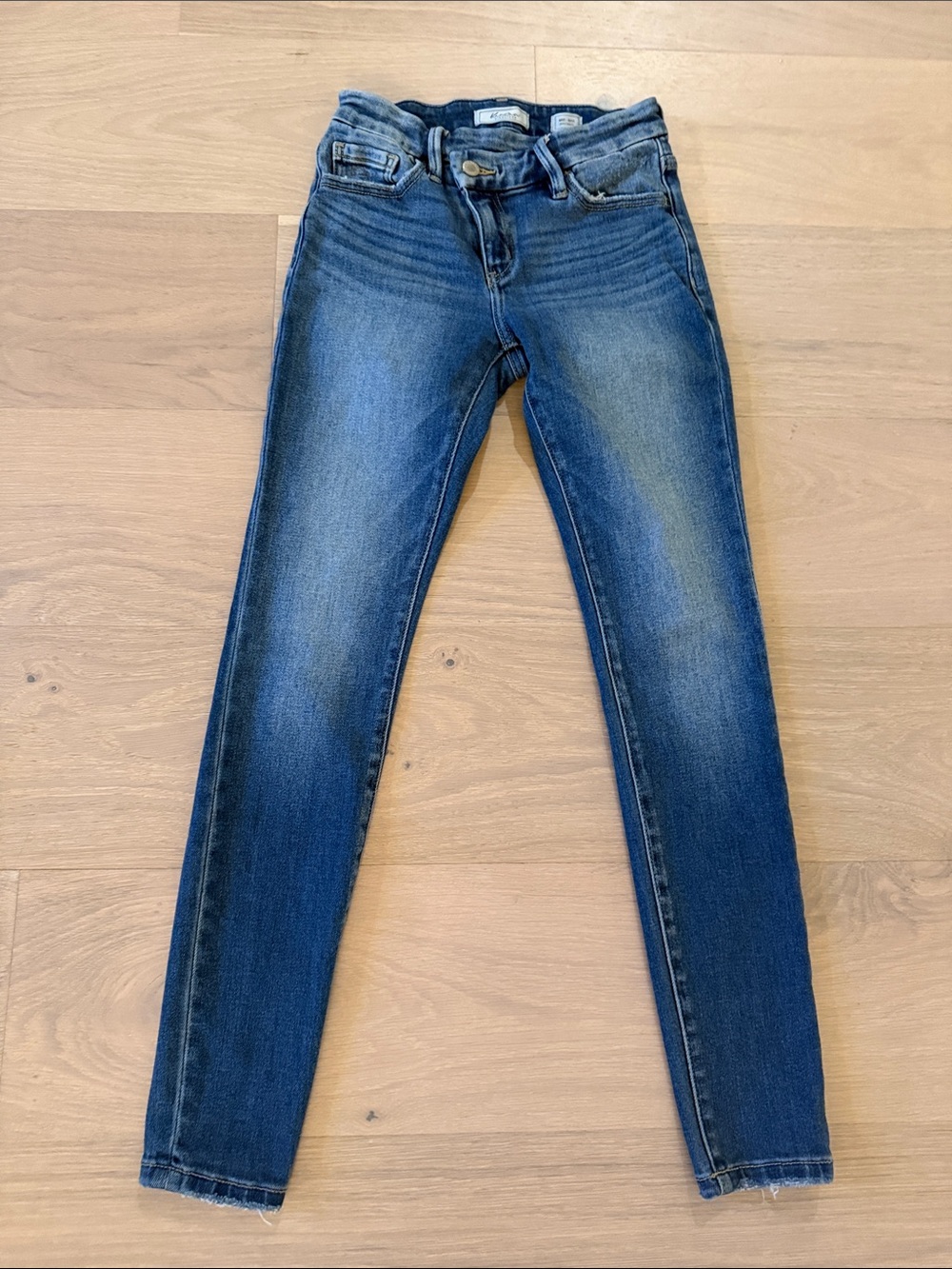Kancan Women's Mid Rise Ankle Skinny Jeans Size 24